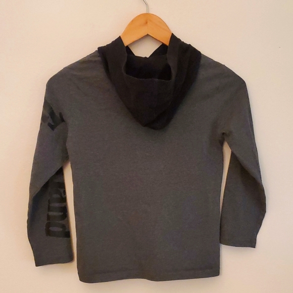 Timberland long sleeve hooded crew neck heavyweight knit top tshirt - Picture 2 of 7